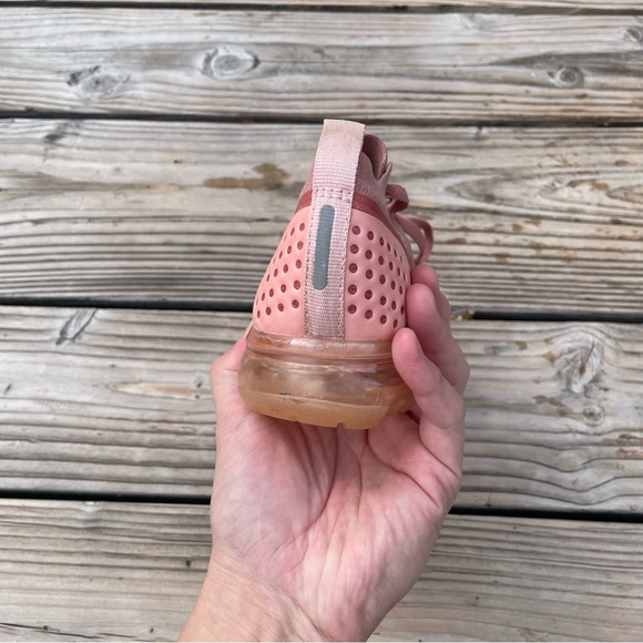 Women Nike Air VaporMax Flyknit 2 Rust Pink Running Shoes Sneakers - Picture 6 of 9